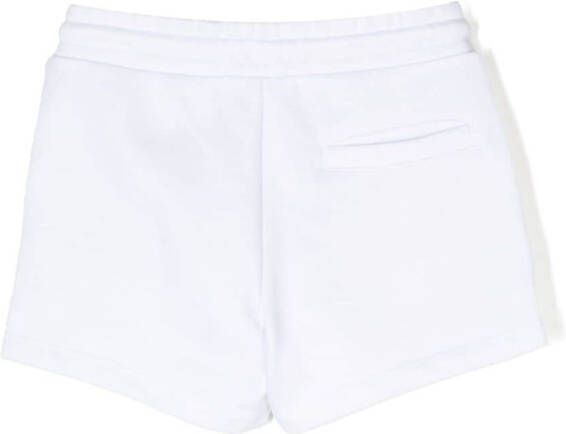 Calvin Klein Kids Shorts met geborduurd logo Wit