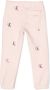 Calvin Klein Kids Trainingsbroek met geborduurd logo Roze - Thumbnail 2