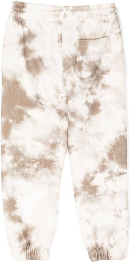 Calvin Klein Kids Trainingsbroek met logopatch Bruin