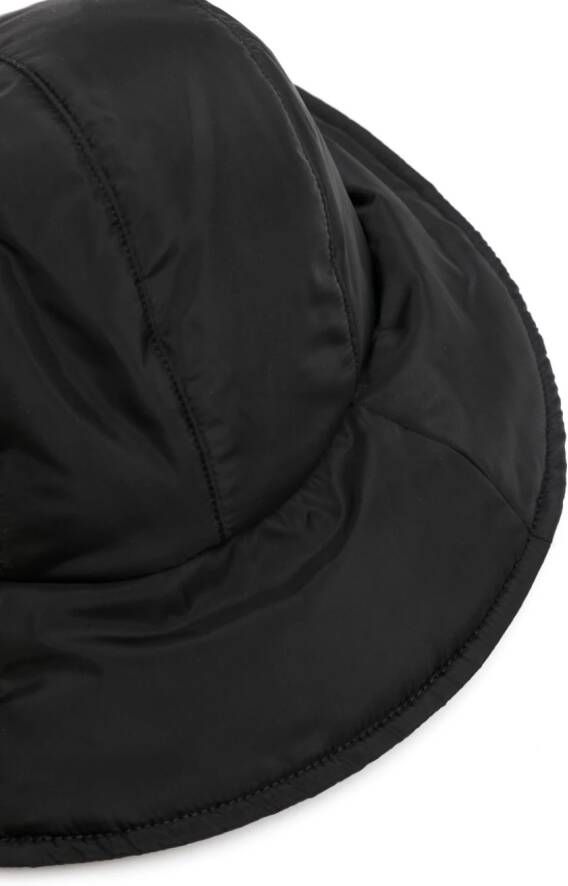 Calvin Klein Kids Vissershoed met logopatch Zwart