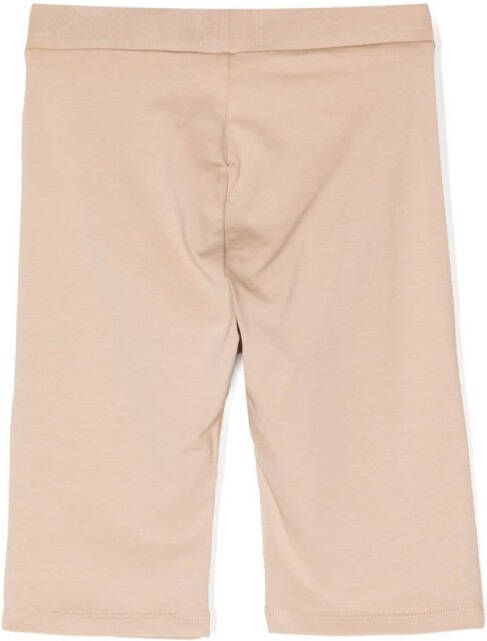 Calvin Klein Kids Katoenen shorts Beige