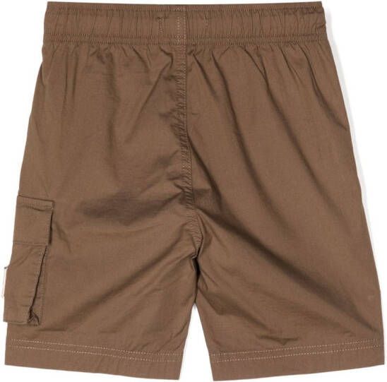Calvin Klein Kids Shorts met logopatch Bruin