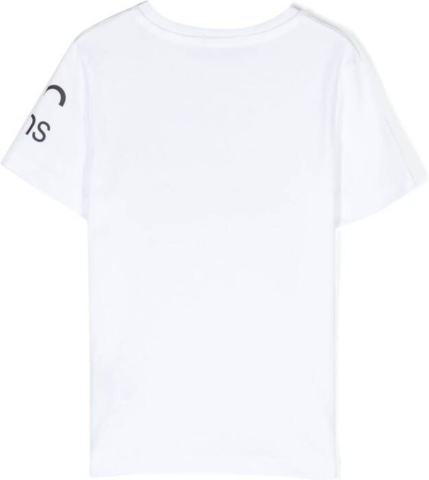 Calvin Klein Kids T-shirt met logoprint Wit