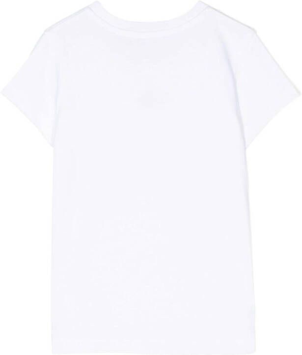 Calvin Klein Kids T-shirt met logoprint Wit