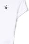 Calvin Klein Kids T-shirt met logoprint Wit - Thumbnail 3