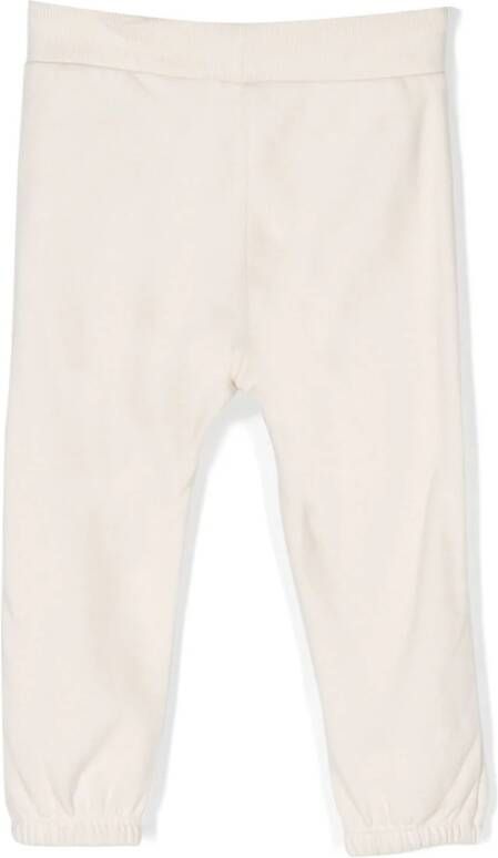 Calvin Klein Kids Trainingsbroek met logoprint Beige