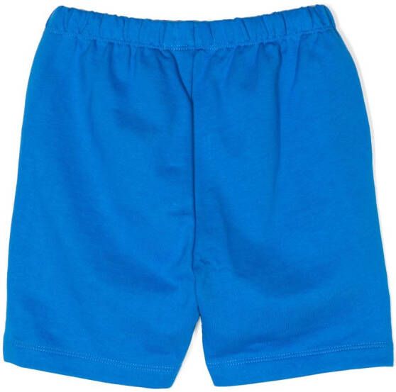 Calvin Klein Kids Trainingsshorts met logoprint Blauw