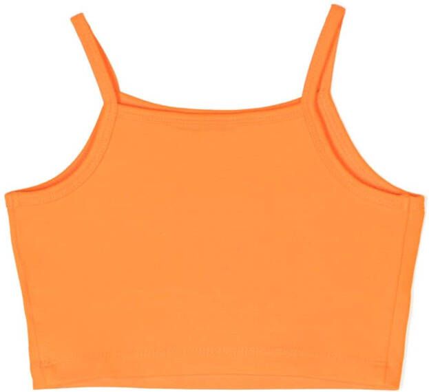 Calvin Klein Kids Tanktop met logoprint Oranje