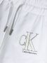 Calvin Klein Kids Shorts met logoprint Wit - Thumbnail 3