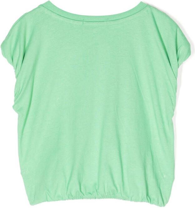 Calvin Klein Kids T-shirt met logoprint Groen
