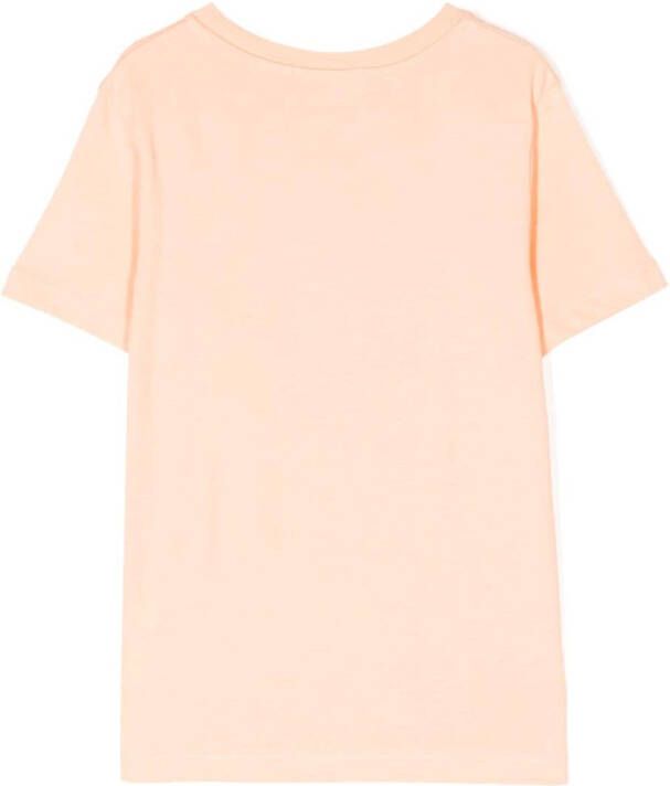 Calvin Klein Kids T-shirt met logoprint Oranje