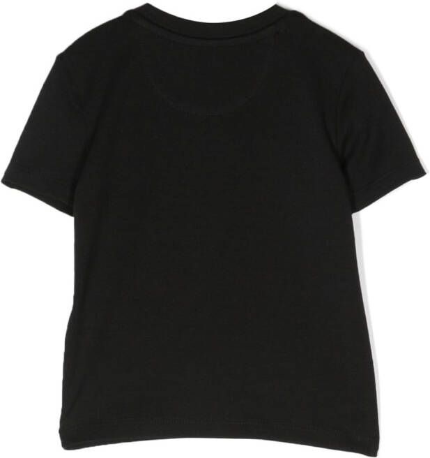 Calvin Klein Kids T-shirt met logoprint Zwart