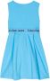 Calvin Klein Kids Jurk met logo-afwerking Blauw - Thumbnail 2
