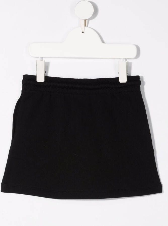 Calvin Klein Kids Mini-rok met geborduurd logo Zwart
