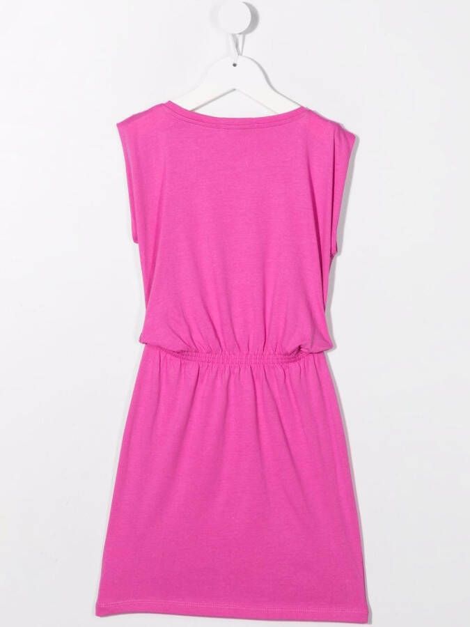 Calvin Klein Kids Mouwloze jurk Roze