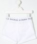 Calvin Klein Kids Shorts met ceintuur Wit - Thumbnail 2