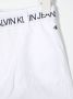 Calvin Klein Kids Shorts met ceintuur Wit - Thumbnail 3