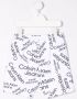 Calvin Klein Kids Shorts met logoprint Wit - Thumbnail 2