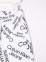 Calvin Klein Kids Shorts met logoprint Wit - Thumbnail 3