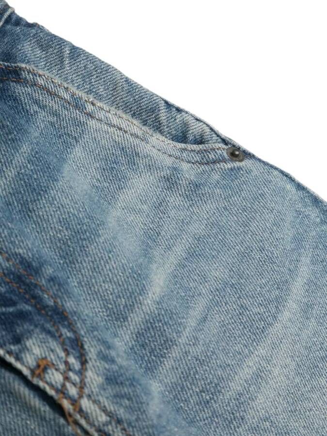 Calvin Klein Kids Straight broek Blauw