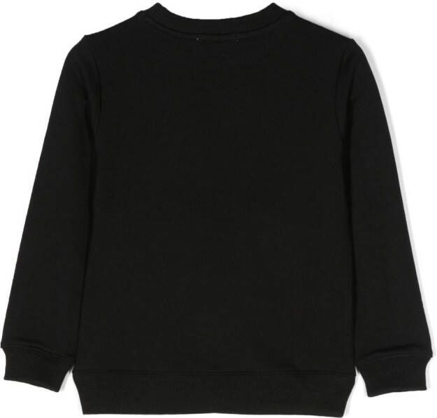 Calvin Klein Kids Sweater met logoprint Zwart