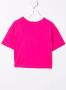 Calvin Klein Kids T-shirt met logoprint Roze - Thumbnail 2