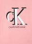 Calvin Klein Kids T-shirt met logoprint Roze - Thumbnail 3