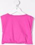 Calvin Klein Kids T-shirt met logoprint Roze - Thumbnail 2