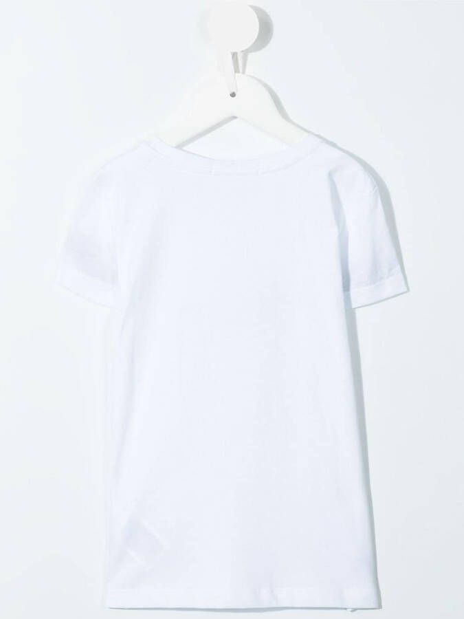 Calvin Klein Kids T-shirt met logoprint Wit