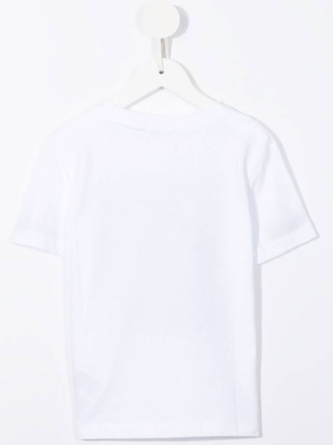 Calvin Klein Kids T-shirt met logoprint Wit