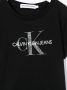 Calvin Klein Kids T-shirt met logoprint Zwart - Thumbnail 3