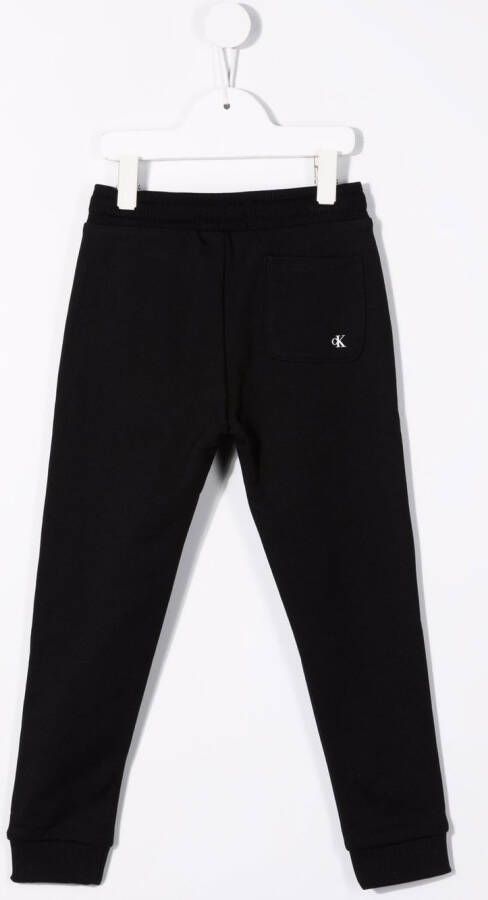 Calvin Klein Kids Trainingsbroek met logoprint Zwart