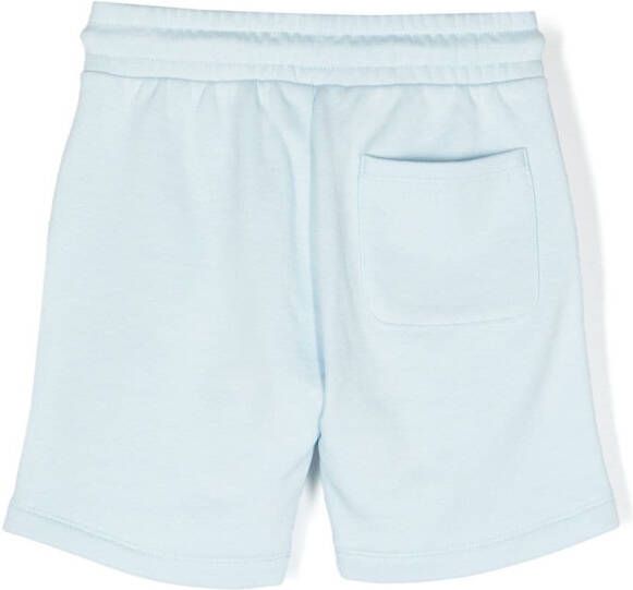 Calvin Klein Kids Trainingsshorts met trekkoord Blauw
