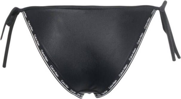 Calvin Klein Bikinislip verfraaid met logo Zwart