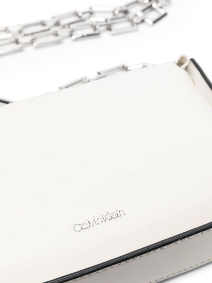 Calvin Klein Crossbodytas met logo Wit