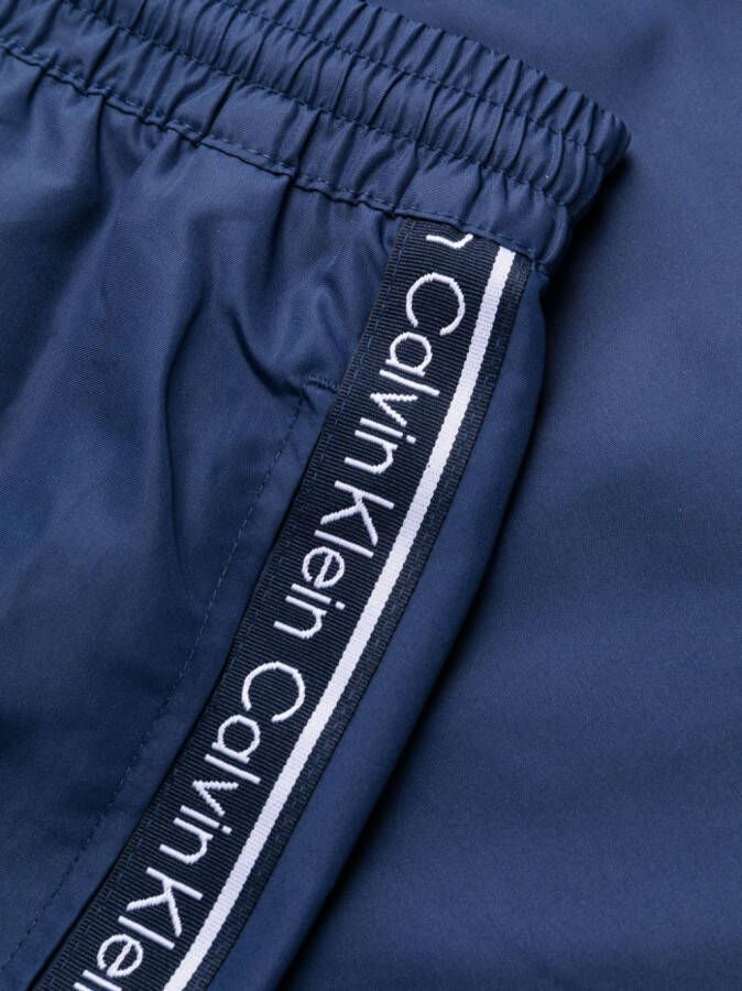 Calvin Klein Zwembroek met logoprint Blauw