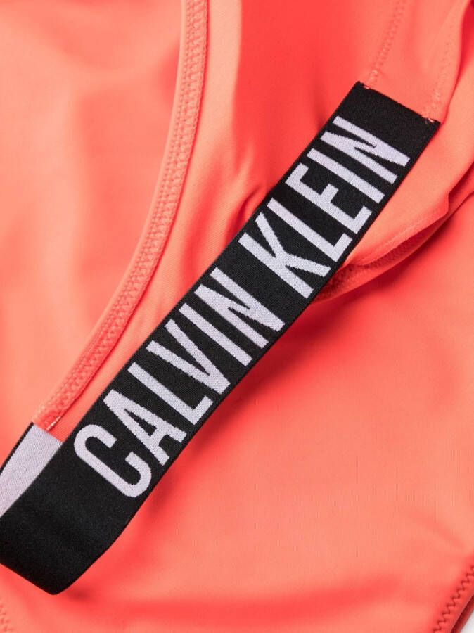 Calvin Klein Badpak met logoprint Rood