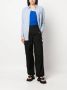 Calvin Klein Blouse met lange mouwen Blauw - Thumbnail 2
