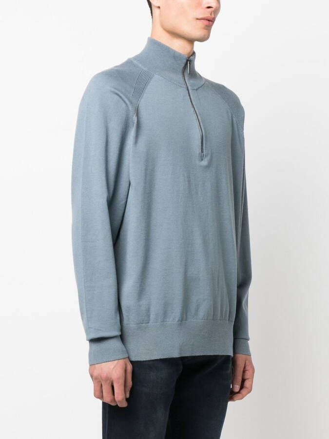 Calvin Klein Trui met rits Blauw