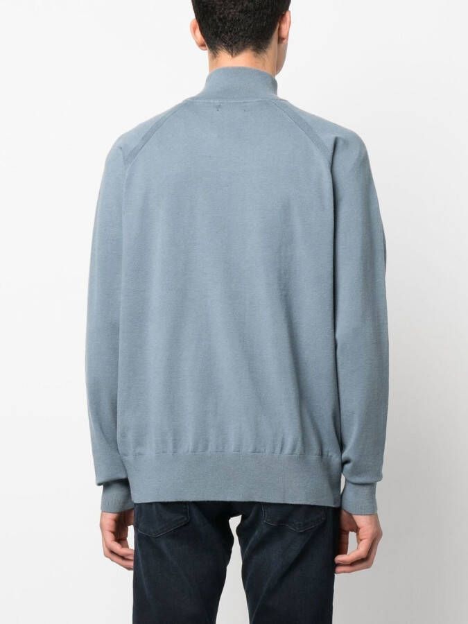 Calvin Klein Trui met rits Blauw