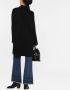 Calvin Klein Mantel met enkele rij knopen Zwart - Thumbnail 4