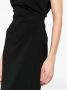 Calvin Klein Maxi-jurk met boothals Zwart - Thumbnail 4