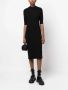 Calvin Klein Midi-jurk Zwart - Thumbnail 2
