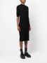 Calvin Klein Midi-jurk Zwart - Thumbnail 3