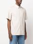 Calvin Klein Overhemd met korte mouwen Beige - Thumbnail 3