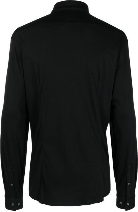 Calvin Klein Overhemd met lange mouwen Zwart