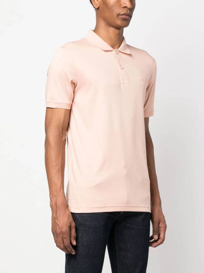 Calvin Klein Poloshirt met logopatch Roze
