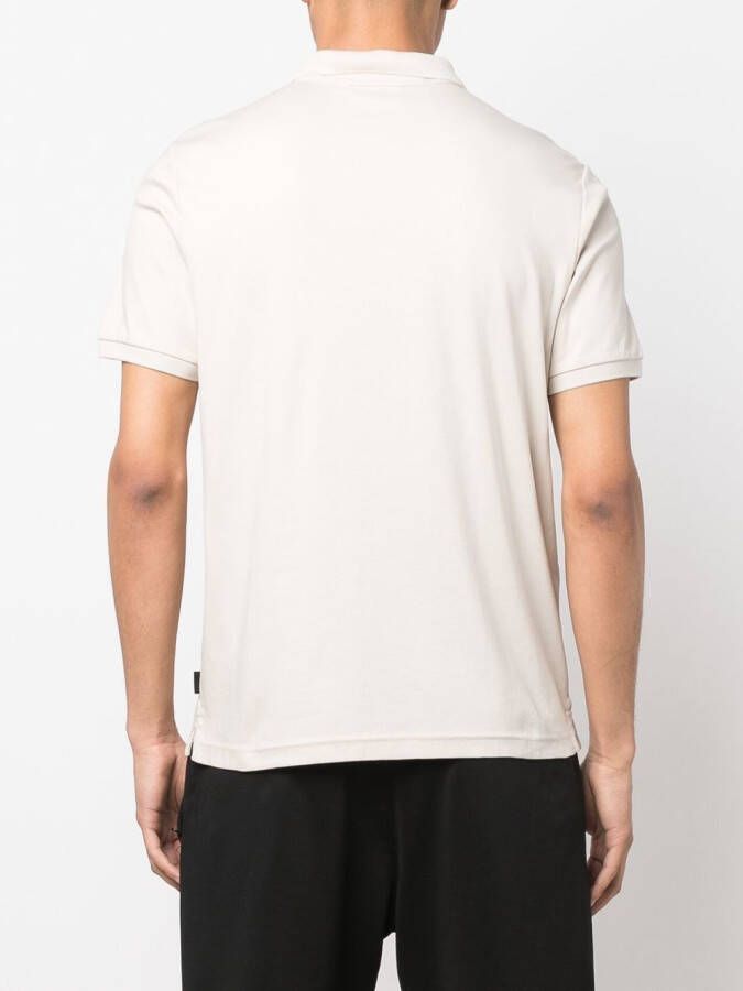 Calvin Klein Poloshirt met logoprint Beige