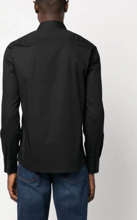 Calvin Klein Overhemd met geborduurd logo Zwart
