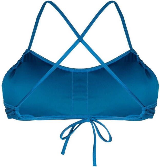 Calvin Klein Bandeau bikinitop Blauw